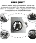 Upgrade 8 Inch By 8.25 Inch Bathroom Exhaust Fan Motor For Nutone 763 763N And Broan 679 E 2679F-A 679L Replacement S97015163
