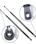 2 Pack Rear Liftgate Hatch Lift Supports Shocks Gas Springs For 1982 To 1992 Pontiac Firebird And Chevrolet Camaro Fits Left And Right Hatch Spoiler Or Wiper SG130001 8195287 10264 black rods with end fittings