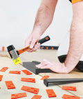Universal Floor Installation Kit For Laminate And Vinyl Flooring With Tapping Block Double Sided Notches Pull Bar 40 Floor Spacers