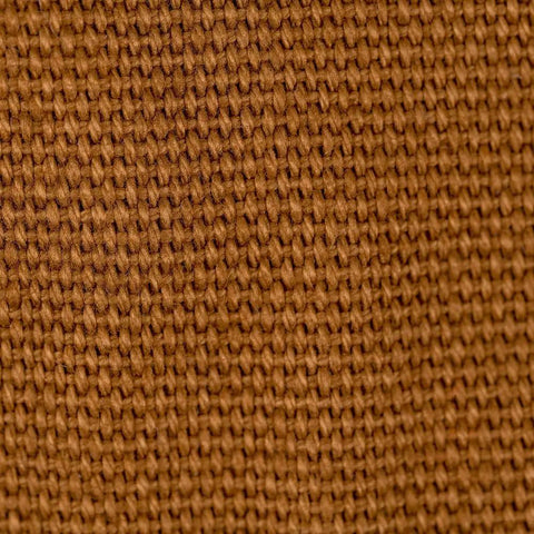 Close-up of the heavy-duty Duckwear canvas used in Grab-And-Go Super Roll Tool Roll With Six Zippered Pockets.