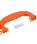 Orange Luggage Pull Handle Replacement 155mm 6.1 Inch Plastic Case Handle with screws for suitcase and toolbox.