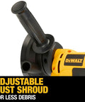 Rotary Sander With Variable Speed 0-3700 OPM 6 Amp Beefy Motor 5 Inch Sanding Pad Dust Shroud Vacuum Ready For Fine Finish