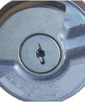 431.025-1024 Incremental Rotary Encoder 735117-02 metal housing with keyway shaft slot