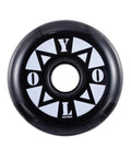 80mm Inline Skate Wheels 24mm Thick 85A Urethane For Smooth Indoor And Outdoor Skating Cruise And Ride Smooth
