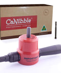 Drill Attachment Nibbler for Flat and Corrugated Sheet Metal Up to 14 Gauge Safe Burr-Free Cut with packaging background