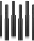 Six Pack Golf Club Shaft Extender Rods For Steel And Graphite Shafts Black Carbon Fiber Extension Sticks Compatible With Wood Iron Putter