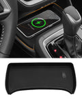 Subaru Crosstrek Wireless Charging Protective Pad For 2024 2025 2026 Center Console Anti Slip Mat shown installed and in detail