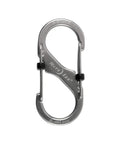 Size 2 Stainless Steel S Biner With SlideLock Dual Locking Gates For Keys Backpack Or Belt Loop Secure Clip For Valuables Gear And Everyday Carry EDC Carabiner