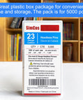 23 Gauge Pinner Nails Assorted Five Sizes Pack 5/8 In 3/4 In 5/6 In 1 In 1 3/8 In Headless Pins For Pneumatic Or Electric Pin Guns Project Pack 5000 Pcs Q235 Steel Rust Resistant packaging