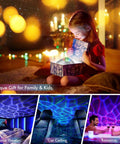 Epic Galaxy Projector Star Light With Bluetooth Speaker White Noise Machine Night Light For Bedroom illuminating rooms.