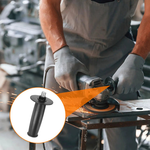 Two Pack Angle Grinder Side Handle With 14mm Thread For 141mm Length, Plastic Replacement Grip For Grinders And Sanders