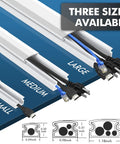 Three sizes of 86.9 Inch Cord Hider Kit for Wall Mounted TV Installations - Paintable Cable Raceway, White Cable Covers