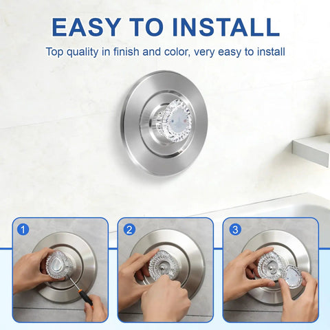 Easy Swap No-Hassle Shower Handle Replacement Kit for Posi-Temp Tub and Shower Faucets installation steps