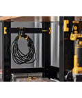 Heavy Duty Tool Organizer Rail For Workbench Mounting, 20 Inch Compact Metal Rail System For Garage Or Shop, Durable Steel