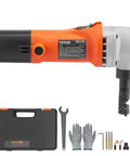 Heavy Duty Sheet Metal Nibbler 550W Electric Cutter With 360 Degree Rotation And 2200 RPM, includes accessories and case