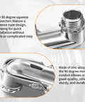 Close-up of six pack ninety degree squeeze connectors for three eighths inch AC MC FMC flex flexible metal conduit elbow fittings.