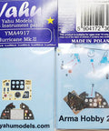 1/48 Hurricane Mk II Photo Etched Detail Set For Arma Hobby Aircraft Kits Colored PE Parts Pro Grade Modeling Accessories