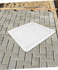 DIY Landscaping Edging Paver Molds For Concrete Paths And Patio Stones Garden Paving Forms Easy To Use Floor Mold Kit on paving setup