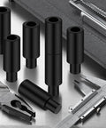 Two Inch Welding Table Fixture Pins Set, Twenty Pcs, Top Diameter One Inch, Bottom Diameter Five Eighths Inch, Stop Alignment Square Mount, Fixed Kit