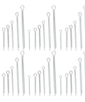 Comprehensive Cotter Pin Assortment Kit With Spring Pins And Hairpin Clips for automotive mechanics on white background