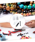 DIY Drilling Tool Kit For Wood Jewelry And More 18 Piece Mini Twist Drill Set for crafting with beads and tools shown