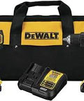 Atomic 20V Max Hammer Drill And Impact Driver Combo Kit Cordless Two Tool Set Ultra Compact And Lightweight with carrying bag.