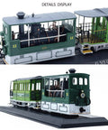 1/87 Scale Swiss G3-3 Rail Tram Vintage 1894 Steam Locomotive Model With Display Base, Plastic Collectible