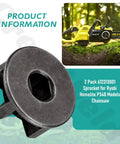 Two Pack 612313001 Chainsaw Sprockets For P548 Models Replacement Parts Built Tough With Metal Construction Fits Select Chainsaws Easy Install Long Lasting Gear To Keep Your Cutters Spinning. black metal sprocket for Ryobi Homelite P548 chainsaw