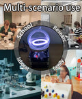 DIY Plasma Ring Kit Light Up Ring With 360 Degree Halo Plasma Discharge in educational and home settings