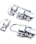 Vintage Metal Key Hasp Lock 70 By 35mm Durable Antique Jewelry Box Lock Latch for cabinets, drawers, suitcases, furniture hardware