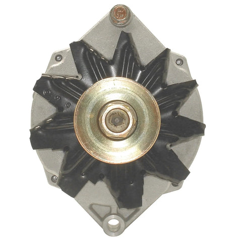 Front view of 334-2114 Remanufactured Alternator For Cars And SUVs With High Quality Bearings And Double Lip Seals, Quiet Operation