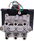 Beefed Up Air Shift Control Valve With PTO Switch And Bright LED For Dump Truck Hydraulic System Push To Connect Fittings