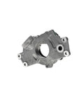 Front view of GM Oil Pump 12710303 Replacement For Chevy Buick GMC Cars OE Grade Engine Oil Pump showing metal build for reliability.