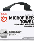 Quick Dry Microfiber Towel For Gym, Travel And Camping, XL 35 By 62 Inches, ultra absorbent, fast drying, cobalt, snap loop.