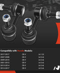 Two Pack Rear Sway Bar Links For Honda CR V 2007 2017 Stabilizer End Links Replacement Kit To Tighten Handling And Enhance Ride