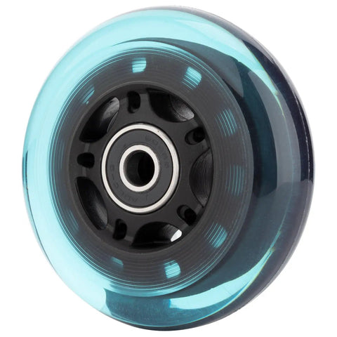 Dope Inline Skate Replacement Wheels Set 64mm To 90mm Diameters, 8 Pack With ABEC 9 Bearings And Floating Spacers, 85A Hardness