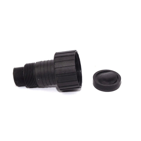 HydraPump Smart High Output Submersible Pump With HydraDetect Auto Operation accessory fitting and cap