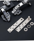 360 Degree Stainless Steel Heavy Duty Pivot Hinges For Hidden Doors And Secret Bookcase Doors Concealed Upper And Lower Hinges System For Quiet Operation And Easy Installation By IWOWHERO