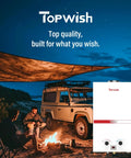 Lightweight Portable Propane Tankless Water Heater Kicking Out Instant 2.64 GPM by a campfire at night with friends outdoors.