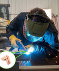 Welder using Copper MIG Contact Tips 0.030 Inch Pack Of 4 For Tweco Binzel Clarke Guns Pro Grade Machined Lightweight Copper Tips