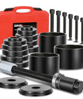 19 Piece Front Wheel Bearing Press Kit With Bearing Puller Tools, Wheel Drive Bearing Removal Tool Set and Storage Case