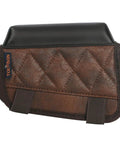 Cheek Rest Pad With 14 Round.22LR Shell Holder For Rifle Stock PU Leather Riser And Extra Cartridge Slot Hunting Gear, brown