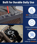 Heavy Duty Number Eight Thirty Two By One Half Inch Phillips Flat Head Machine Screws Packed In A Rock Solid Hundred Count Of Rust Resistant 304 Grade Stainless Steel Fasteners Built Different For Unc Coarse Thread Fit used for securing cabinet frames.