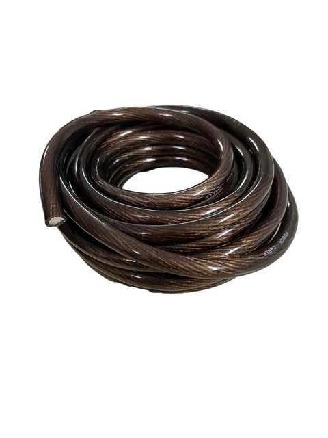 Beefy 8 Gauge Power Wire Set 10 Feet Total Black And Red CCA Automotive Battery Cable coiled black wire roll