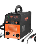 145 Amp Do-It-All 3-In-1 Welder Flux Core MIG, Lift TIG, and Stick Welder With IGBT Inverter front view with handle