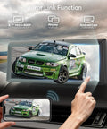 8.1 Inch Wireless CarPlay Car Stereo With Android Auto And Mirror Link displaying racing car via Mirror Link function