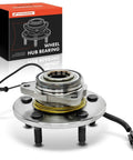 Front Wheel Bearing And Hub Assembly With ABS For Dodge Ram 1500 2006 2007 2008 2009 Four Wheel ABS And Five Stud Wheel 5 Lug Compatible