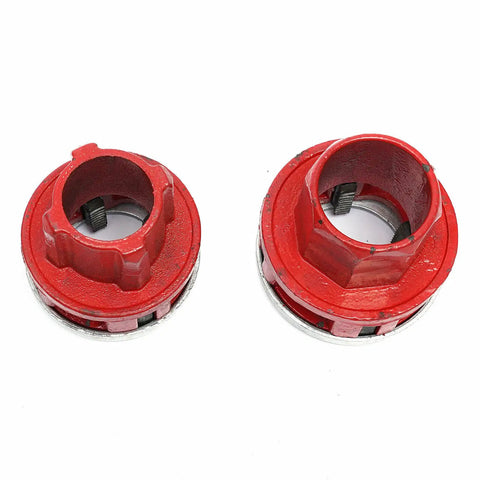 Heavy Duty Ratchet Pipe Threader With Seven Dies Set Three Eighths To Two Inches Steel Pipe Cutter Tap Bar Handheld Threading