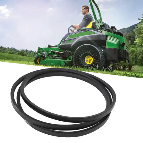 Three Pack Beefed Up Heavy Duty Lawn Mower Belts Half Inch By Ninety Five Inch Rubber Transmission Belts For Ride On Mowers