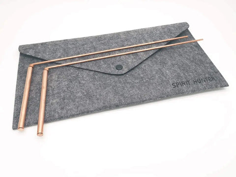 2 Pack Copper Dowsing Rods Made From 99.9 Percent Copper With Gift Bag Travel Case Divining Rods For Gold Water Spirits